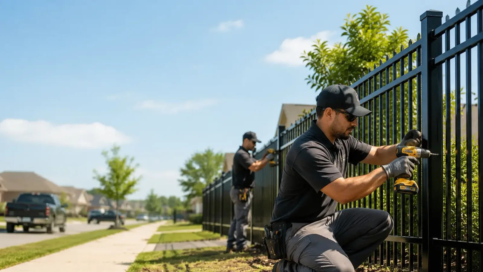Metal Fence Installation in Martin, MI